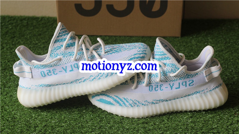 Adidas Yeezy Boost 350 V2 White Teal Blue